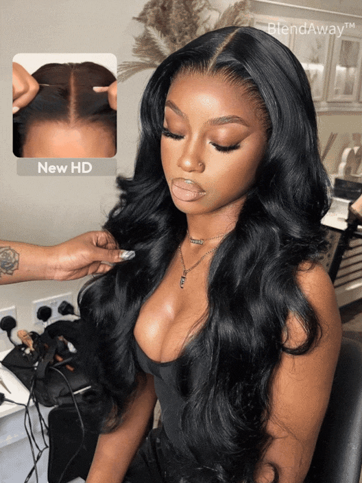 5x5 & 7x5 Thin HD BlendAway™ Pre Cut Lace Closure Glueless Body Wave Affordable Wig